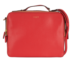 Briefcase Bag, Leather, Pink, MIC, S/DB, 3*